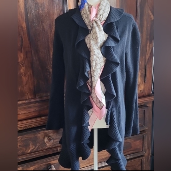 C by Bloomingdale's open front Cardigan - Picture 1 of 4